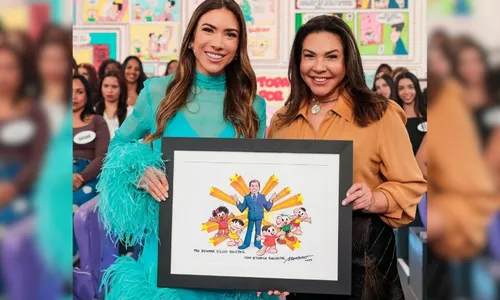 
          Imagem ilustrativa da imagem Homenagem de Mauricio de Sousa para Silvio Santos
          