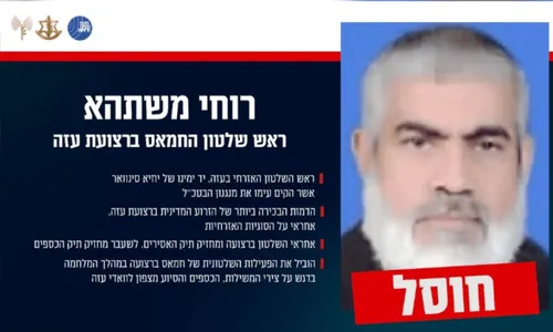 
          Imagem ilustrativa da imagem Israel diz que matou chefe do governo do Hamas na Faixa de Gaza
          