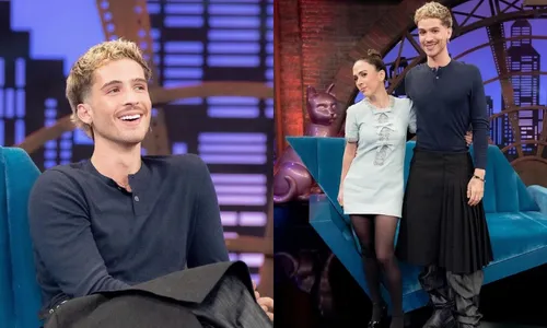 
          Imagem ilustrativa da imagem João Guilherme usa saia no Lady Night e diz estar apaixonadíssimo
          