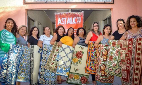 
          Imagem ilustrativa da imagem A arte do tapete: 15ª Feira celebra a maior produtora de tapeçarias do Nordeste
          