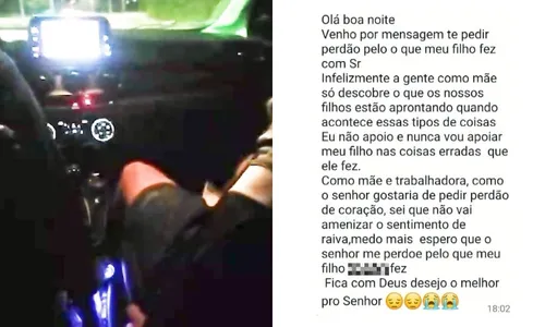 
          Imagem ilustrativa da imagem Mãe de jovem que torturou motorista em Vila Velha pede desculpas: 'Não apoio'
          
