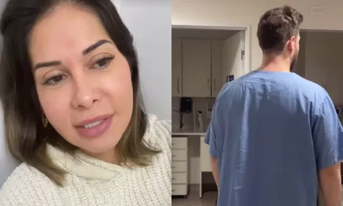 
          Imagem ilustrativa da imagem Maíra Cardi acompanha Thiago Nigro em exames após encontrar nódulo nas costas dele
          