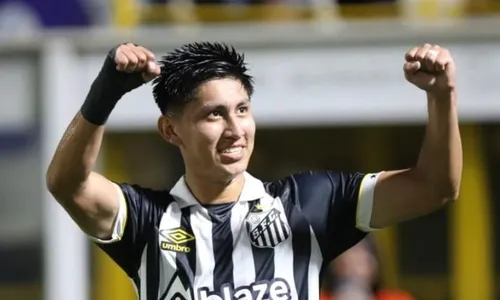 
          Imagem ilustrativa da imagem Miguelito tem infecção intestinal e deve ser desfalque do Santos contra Ceará
          