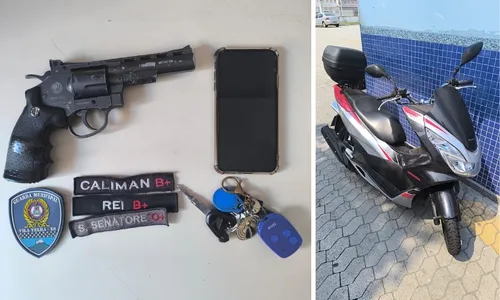 
          Imagem ilustrativa da imagem Moto é recuperada minutos após roubo em frente a academia na orla de Itapuã
          
