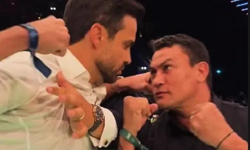 
          Imagem ilustrativa da imagem Popó aceita desafio de Marçal durante luta entre Jake Paul e Tyson
          