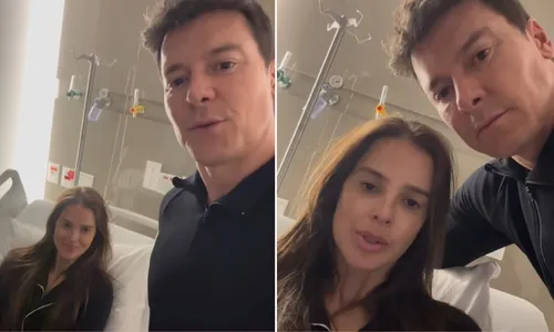 
          Imagem ilustrativa da imagem Rodrigo Faro pede orações após Vera Viel descobrir nódulo
          