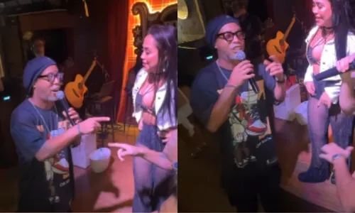 
          Imagem ilustrativa da imagem Ronaldinho Gaúcho aproveita noite capixaba em boate sertaneja; assista
          