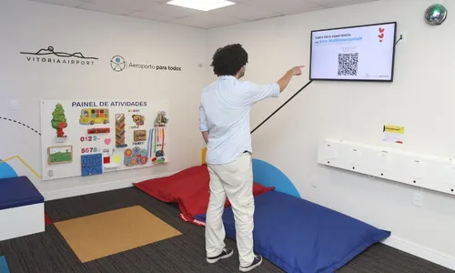 
          Imagem ilustrativa da imagem Sala para autistas no Aeroporto de Vitória vai ser modelo em todo o País
          