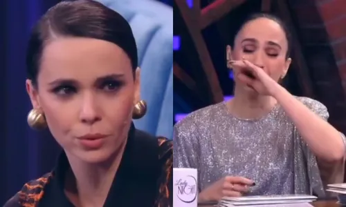 
          Imagem ilustrativa da imagem Tata Werneck revela abuso e chora em conversa com Débora Falabella
          