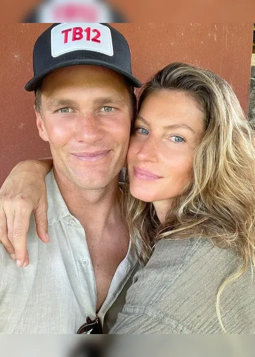 Imagem ilustrativa da imagem Indireta? Tom Brady compartilha música após anúncio de gravidez de Gisele Bündchen