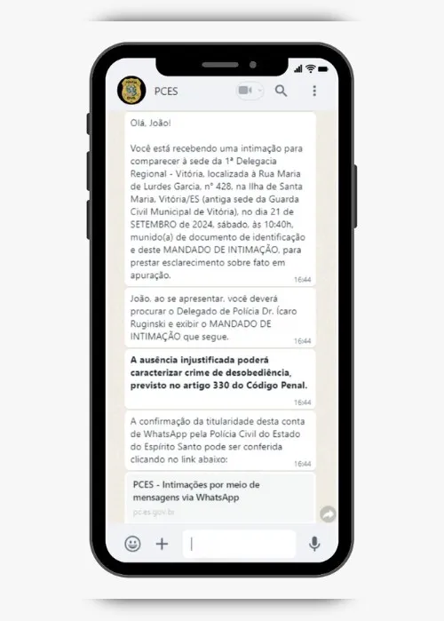 Imagem ilustrativa da imagem Polícia Civil envia 200 intimações para pessoas que usam celular roubado