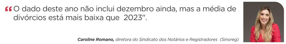 Imagem ilustrativa da imagem Cartórios do Estado registram 34 divórcios todo dia