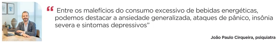 Imagem ilustrativa da imagem Excesso de energéticos pode afetar saúde mental, dizem especialistas