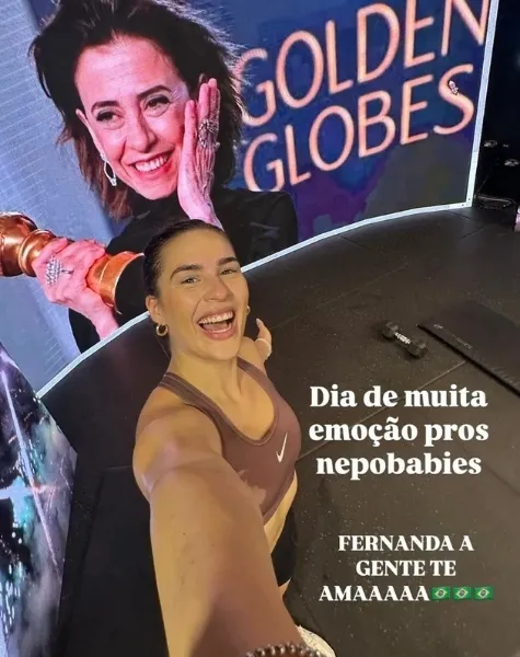 Imagem ilustrativa da imagem Filha de Didi é alvo de críticas após chamar Fernanda Torres de nepo baby