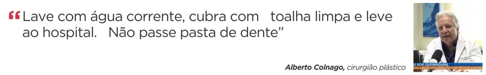 Imagem ilustrativa da imagem Nada de receita caseira: especialistas orientam cuidados com as queimaduras