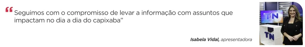 Imagem ilustrativa da imagem Nova programação reforça jornalismo da TV Tribuna!