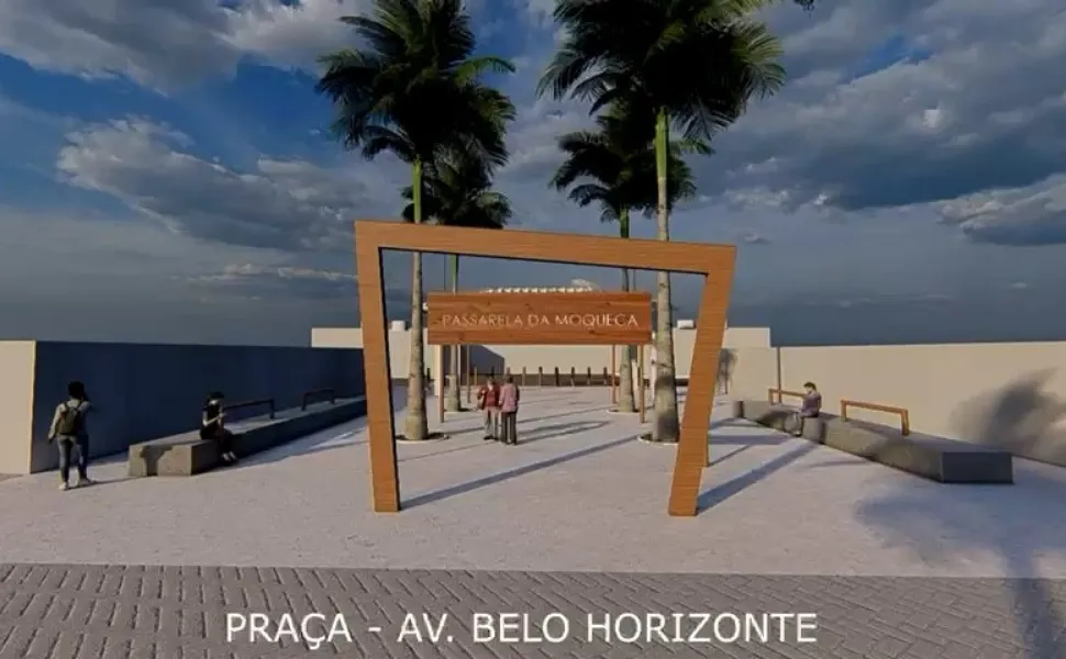 Imagem ilustrativa da imagem Orla de Praia Grande terá novo calçadão e ciclovia; veja como vai ficar