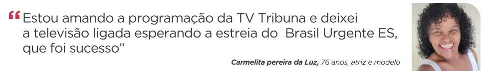 Imagem ilustrativa da imagem Sucesso na TV Tribuna/Band com estreia em dose dupla!