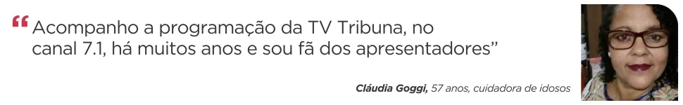 Imagem ilustrativa da imagem Sucesso na TV Tribuna/Band com estreia em dose dupla!