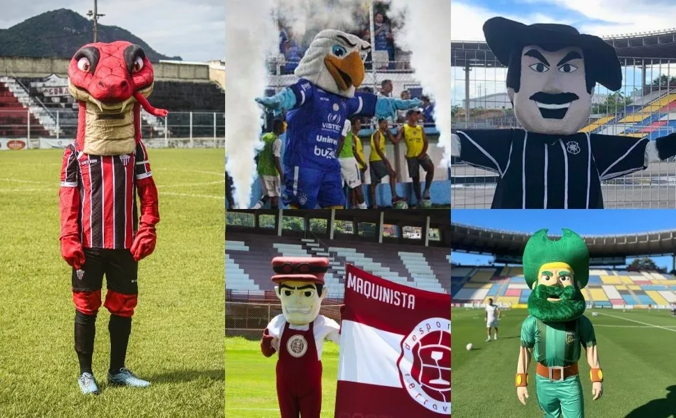 Imagem ilustrativa da imagem As histórias por trás dos mascotes do futebol capixaba