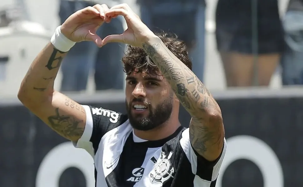 Imagem ilustrativa da imagem Yuri Alberto se torna o maior artilheiro do Corinthians no século 21; veja ranking