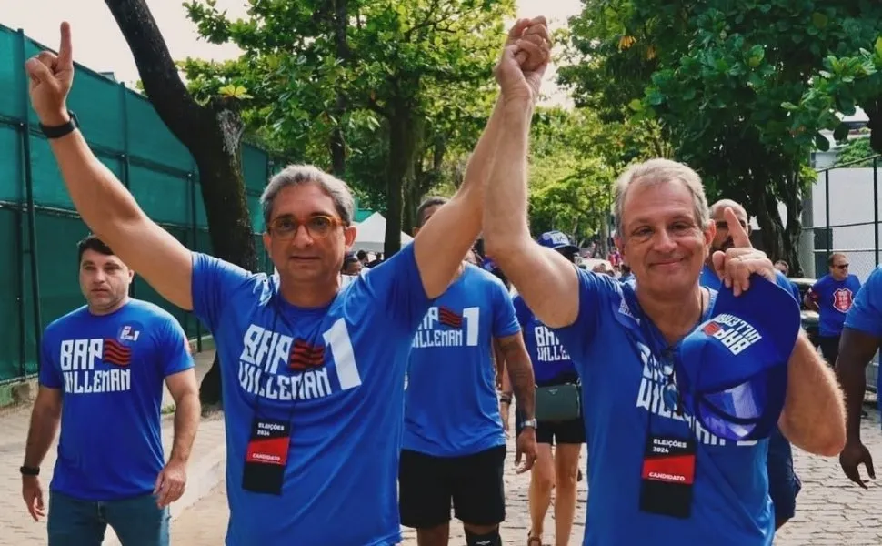 Imagem ilustrativa da imagem Bap toma posse no Flamengo e anuncia 14 vice-presidentes