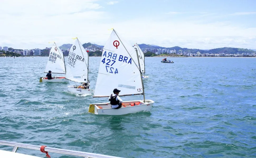 Imagem ilustrativa da imagem Iate Clube sedia em Vitória o Brasileiro de Vela