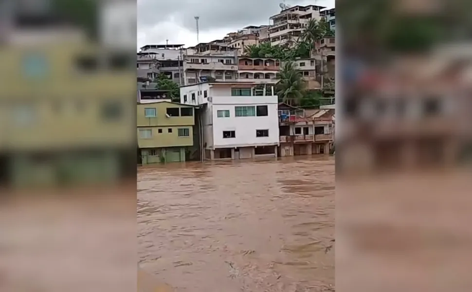 Imagem ilustrativa da imagem Mais de mil pessoas estão fora de casa por causa da chuva no ES