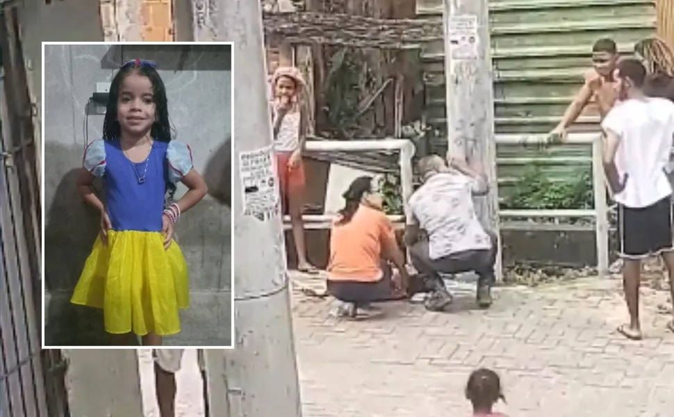 Imagem ilustrativa da imagem Tragédia: menina de 5 anos morre enquanto brincava em rua da Serra