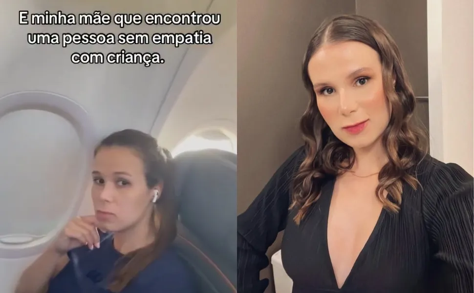 Imagem ilustrativa da imagem Viralizou: entenda caso da mulher que recusou trocar de lugar com criança em avião