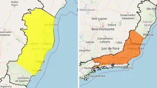 Imagem ilustrativa da imagem Alertas do Inmet preveem chuva para a virada de ano no ES