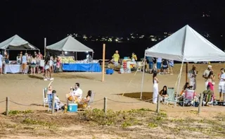 Imagem ilustrativa da imagem Reservas de espaço para tendas na Praia de Camburi no réveillon começam segunda