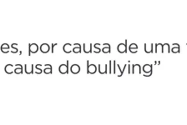 Imagem ilustrativa da imagem 900 adolescentes fazem cirurgia plástica para fugir do bullying