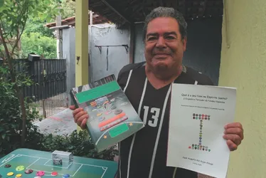 Imagem ilustrativa da imagem Autor de livros sobre o futebol capixaba: “Uni minhas paixões de criança”