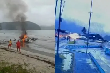 Imagem ilustrativa da imagem Pista que avião tentou pouso em Ubatuba era pequena para o modelo da aeronave