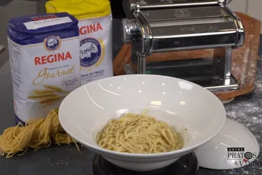 Imagem ilustrativa da imagem Cacio e Pepe: aprenda a fazer a receita com massa fresca