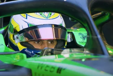 Imagem ilustrativa da imagem Bortoleto lamenta erro em treino no GP de Miami de F-1: 'Não tem muito o que fazer"