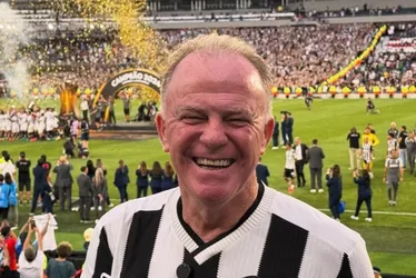Imagem ilustrativa da imagem Com direito a torresmo, governador do ES vibra com título do Botafogo na Argentina