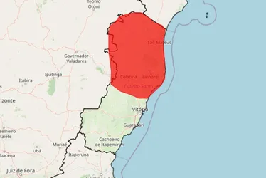 Imagem ilustrativa da imagem ES recebe novo alerta de grande perigo para chuvas até domingo