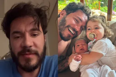 Imagem ilustrativa da imagem Eliezer atualiza estado de saúde do filho Ravi: 'doença rara e grave'