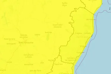 Imagem ilustrativa da imagem Espírito Santo tem novo alerta de chuva forte para todas as regiões