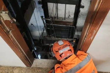Imagem ilustrativa da imagem Homem morre após elevador despencar do 17º andar em prédio da Justiça Federal em BH