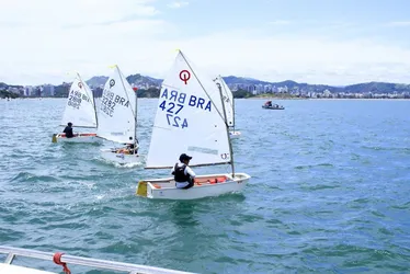 Imagem ilustrativa da imagem Iate Clube sedia em Vitória o Brasileiro de Vela