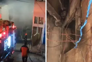 Imagem ilustrativa da imagem Incêndio em quitinete assusta moradores em Cariacica