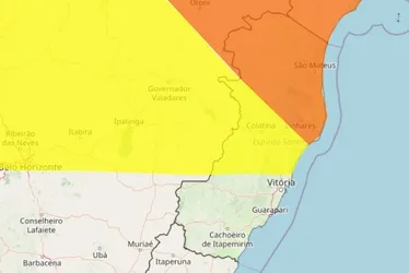 Imagem ilustrativa da imagem Instituto emite novos alertas de chuvas para 42 cidades do ES; veja a lista