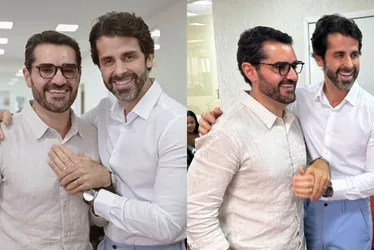 Imagem ilustrativa da imagem Jornalista Marcelo Cosme se casa com cardiologista: 'Maridos e cúmplices'