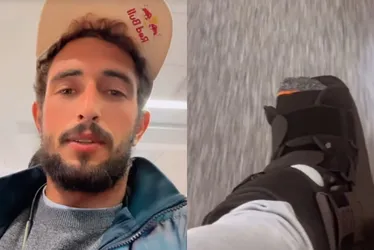 Imagem ilustrativa da imagem Lucas Chumbo é 'engolido' por onda e volta ao Brasil de cadeira de rodas