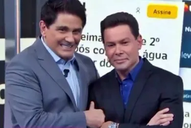Imagem ilustrativa da imagem Marcão do Povo fica emocionado e chora ao se despedir de programa no SBT