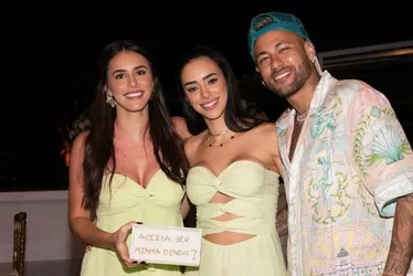 Imagem ilustrativa da imagem Neymar e Bruna Biancardi superam briga e escolhem madrinha da 2ª filha do casal