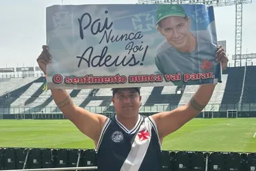 Imagem ilustrativa da imagem “O Vasco alivia a saudade do meu pai”, diz torcedor capixaba